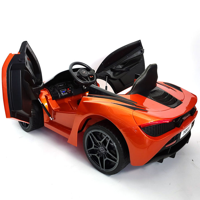 12 Volt Powered Kids McLaren 720S Electric Ride On Remote Control 1 Seat Model