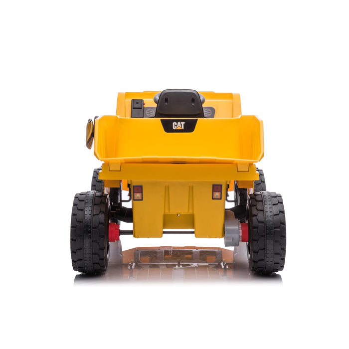 12V CAT Electric Dump Truck 1 Seater Ride-On car for kids