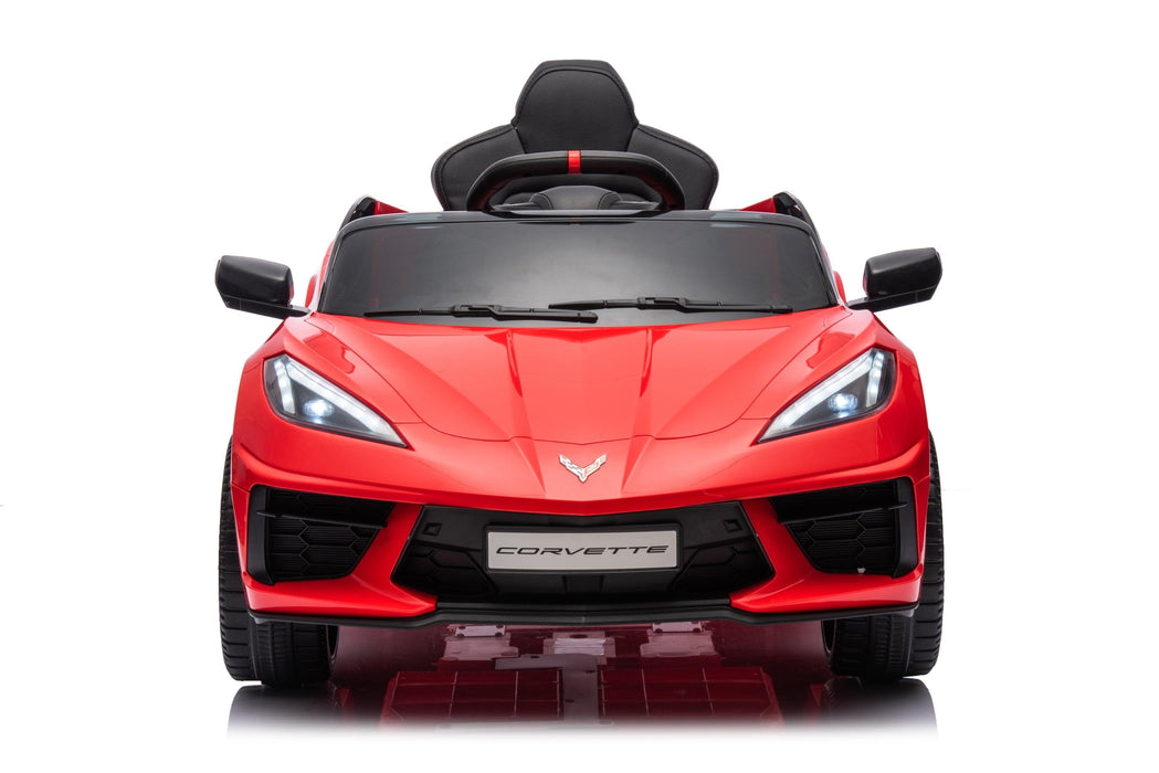 12V Chevrolet Corvette C8 Stingray 1-Seater Kids Ride-on Car