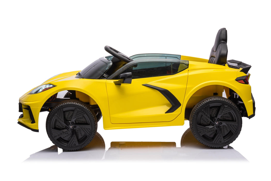 12V Chevrolet Corvette C8 Stingray 1-Seater Kids Ride-on Car