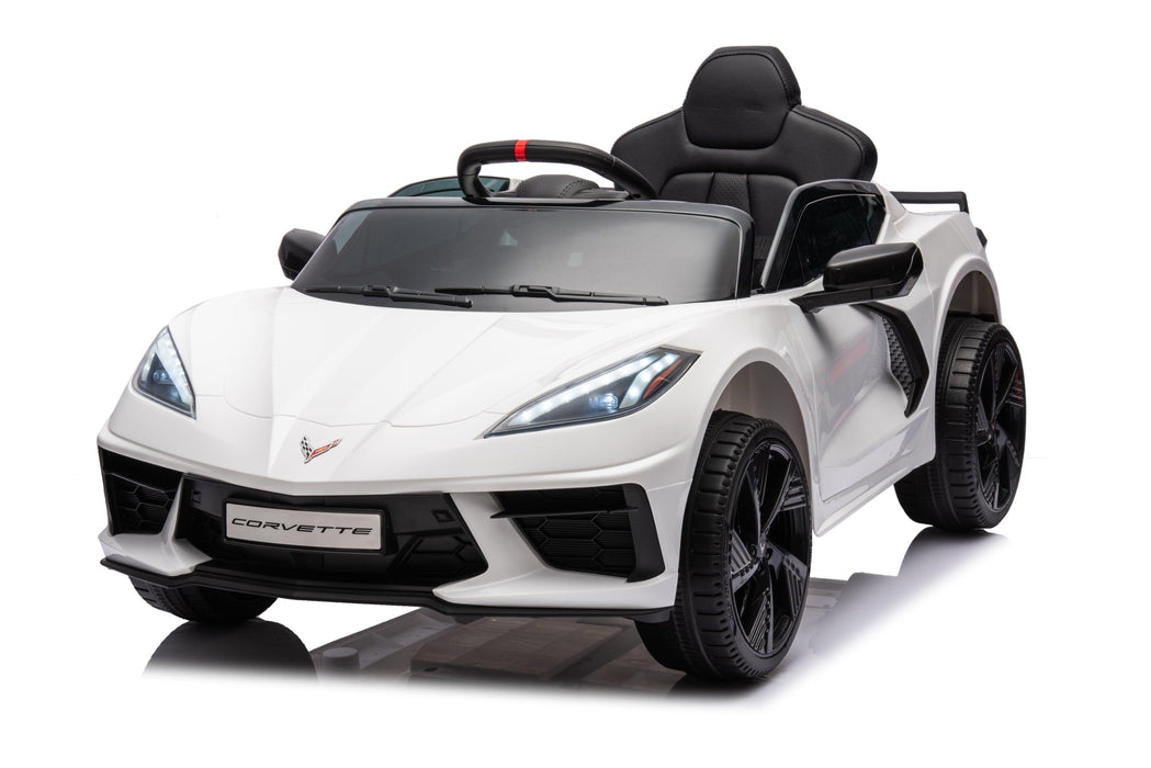 12V Chevrolet Corvette C8 Stingray 1-Seater Kids Ride-on Car