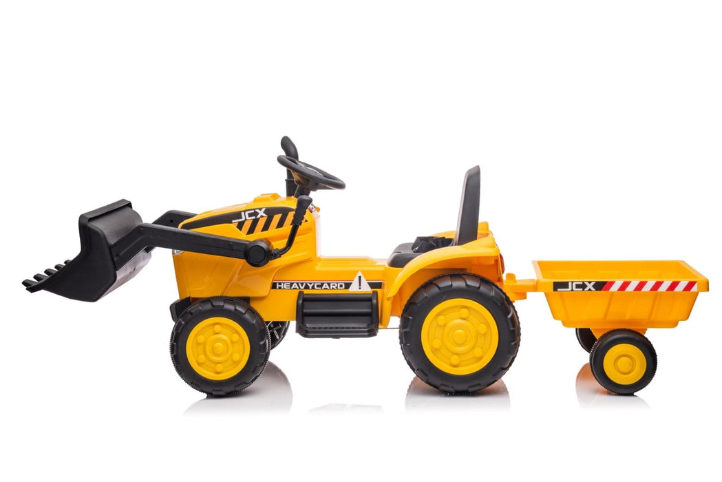 12V Kids Excavator 1 Seater Ride-On Car