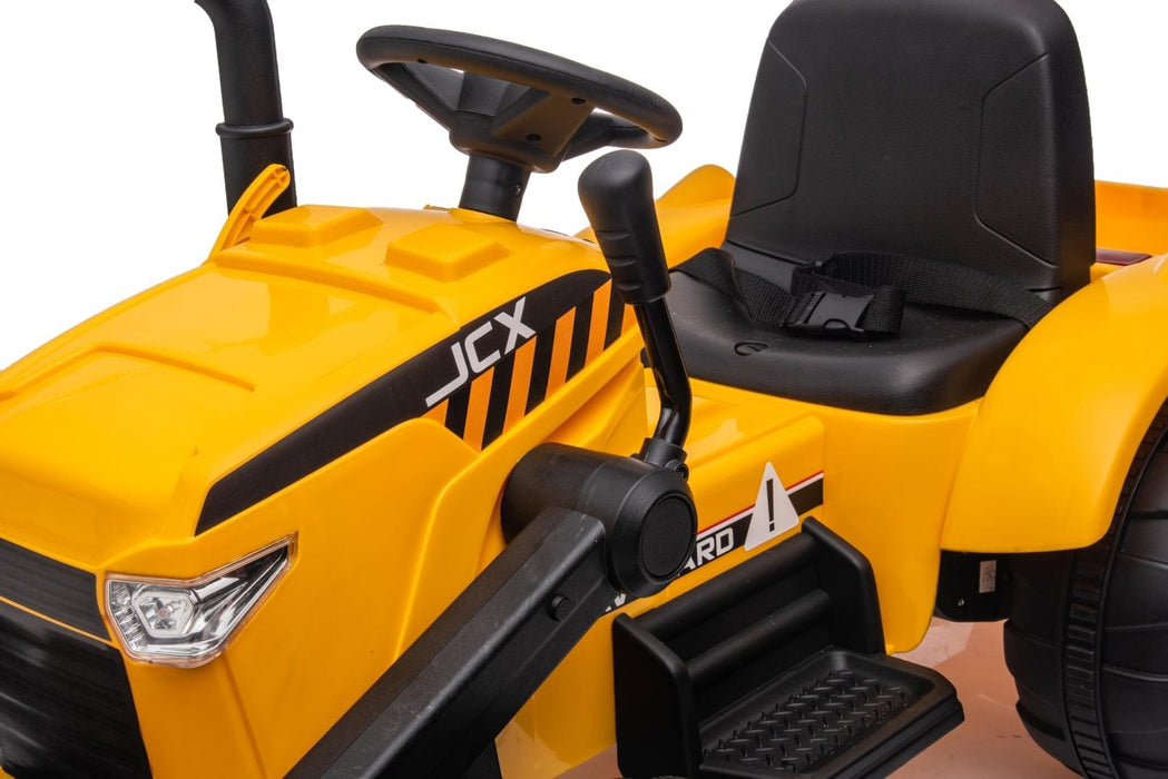 12V Kids Excavator 1 Seater Ride-On Car