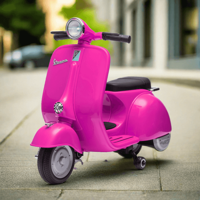 12V Kids' Vespa Electric Ride-on Scooter