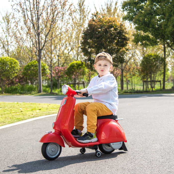 12V Kids' Vespa Electric Ride-on Scooter