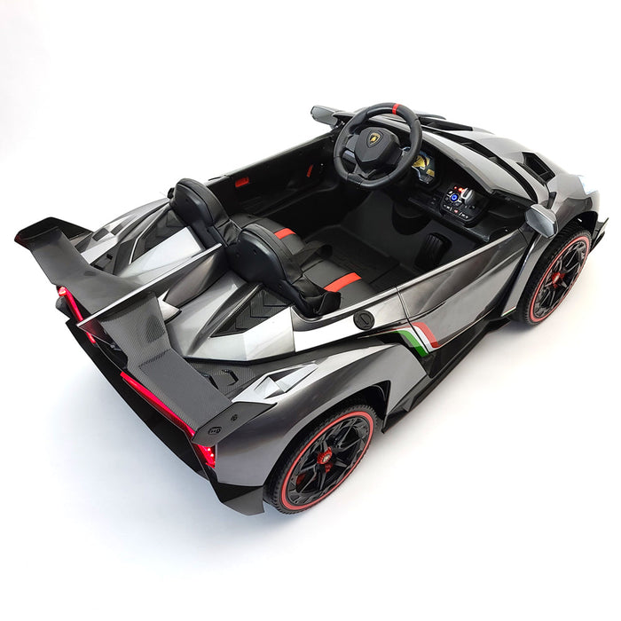 Kids Lamborghini VENENO 2 Seats EVA Wheels Remote Control Ride On Car