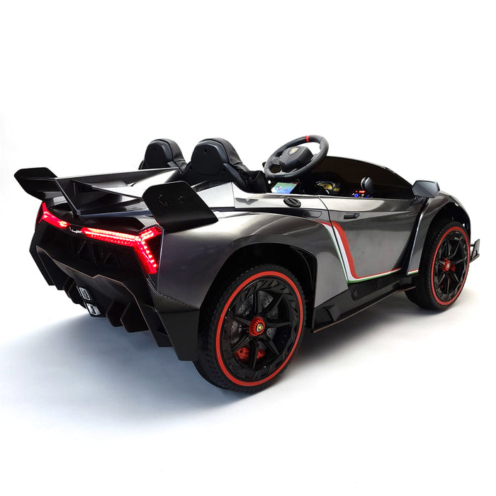 Kids Lamborghini VENENO 2 Seats EVA Wheels Remote Control Ride On Car