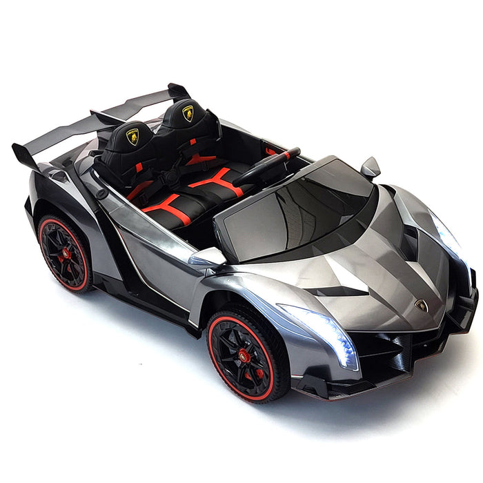 Kids Lamborghini VENENO 2 Seats EVA Wheels Remote Control Ride On Car