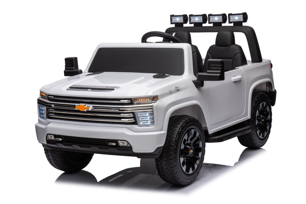 24V 4x4 Chevrolet Silverado 2 Seater Ride on Truck for kids