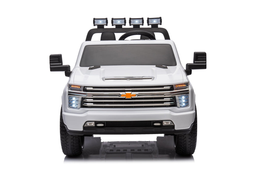 24V 4x4 Chevrolet Silverado 2 Seater Ride on Truck for kids