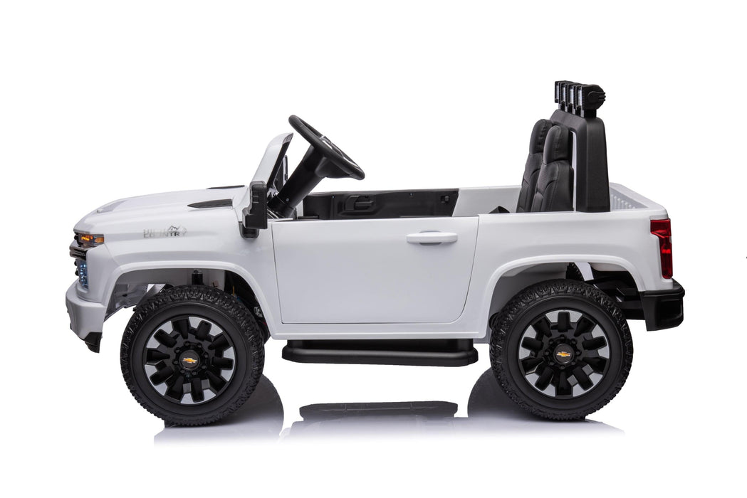 24V 4x4 Chevrolet Silverado 2 Seater Ride on Truck for kids