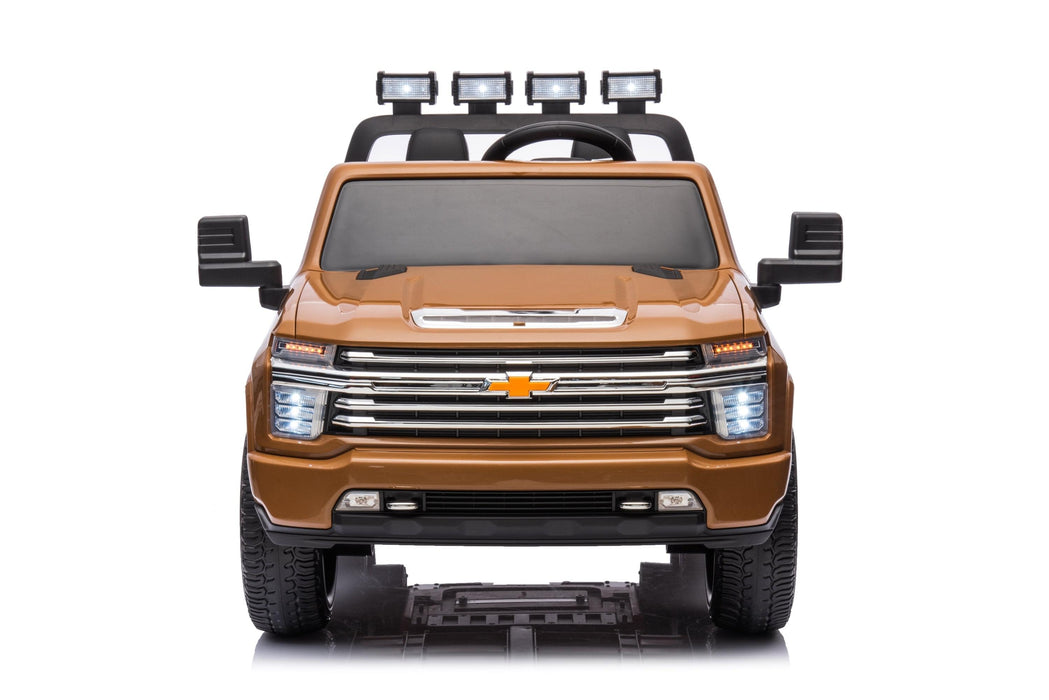 24V 4x4 Chevrolet Silverado 2 Seater Ride on Truck for kids