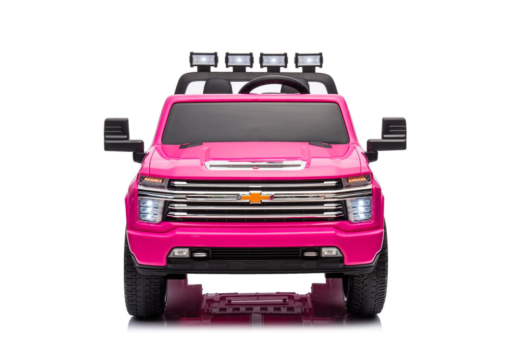 24V 4x4 Chevrolet Silverado 2 Seater Ride on Truck for kids