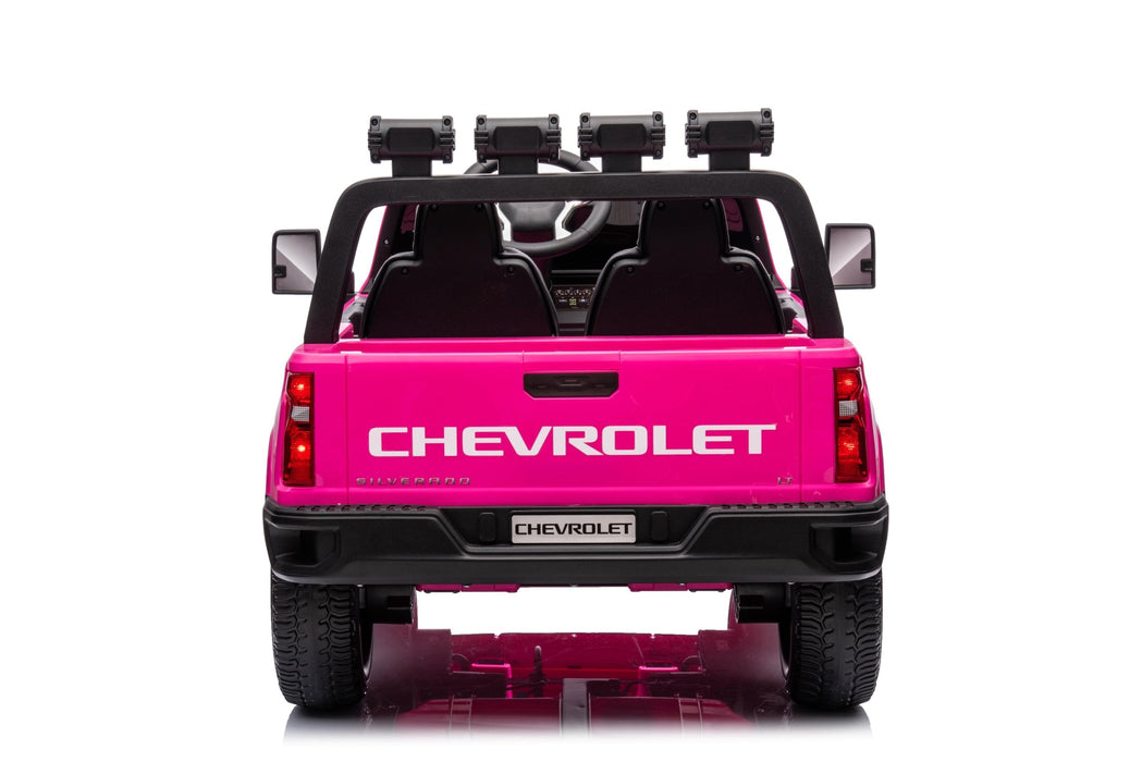 24V 4x4 Chevrolet Silverado 2 Seater Ride on Truck for kids