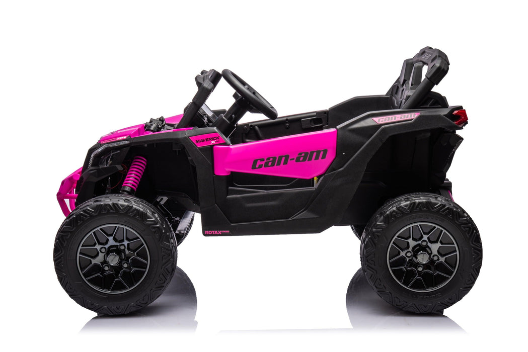 24Volt  4x4  Can Am Maverick 1-Seater UTV - Kids Electric Ride-On Car Remote Control