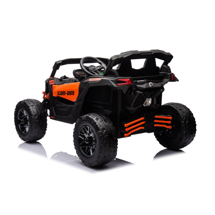 24Volt  4x4  Can Am Maverick 1-Seater UTV - Kids Electric Ride-On Car Remote Control