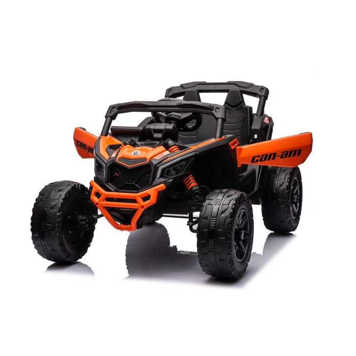 24Volt  4x4  Can Am Maverick 1-Seater UTV - Kids Electric Ride-On Car Remote Control