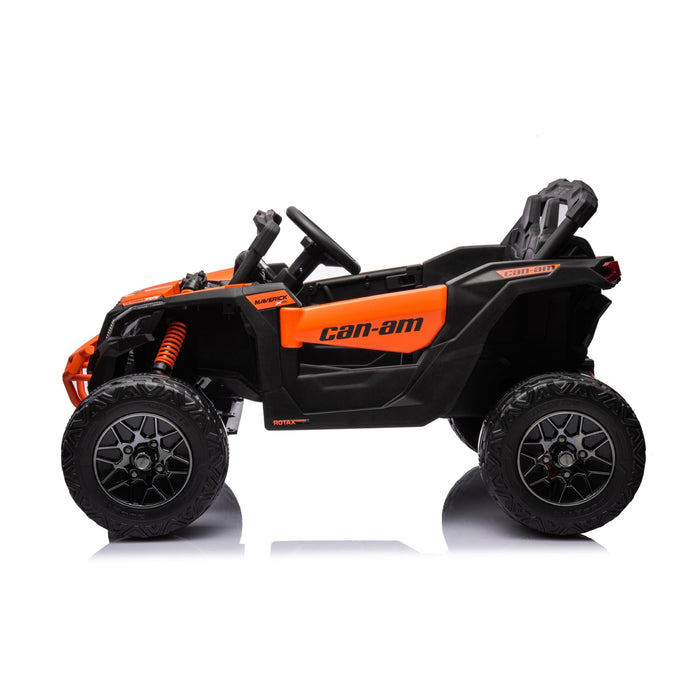 24Volt  4x4  Can Am Maverick 1-Seater UTV - Kids Electric Ride-On Car Remote Control