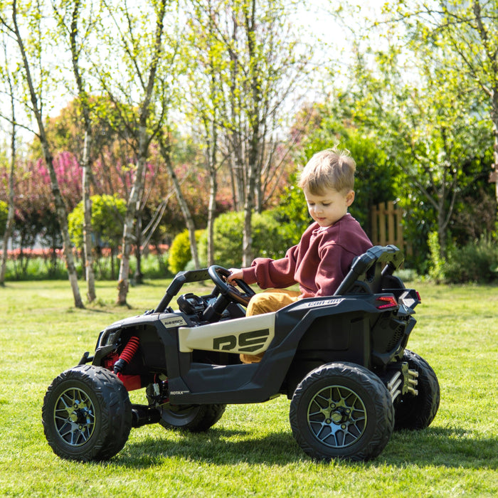 24Volt  4x4  Can Am Maverick 1-Seater UTV - Kids Electric Ride-On Car Remote Control