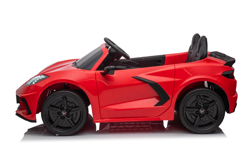 24V Chevrolet Corvette C8 2 Seater Ride on Car Remote Control