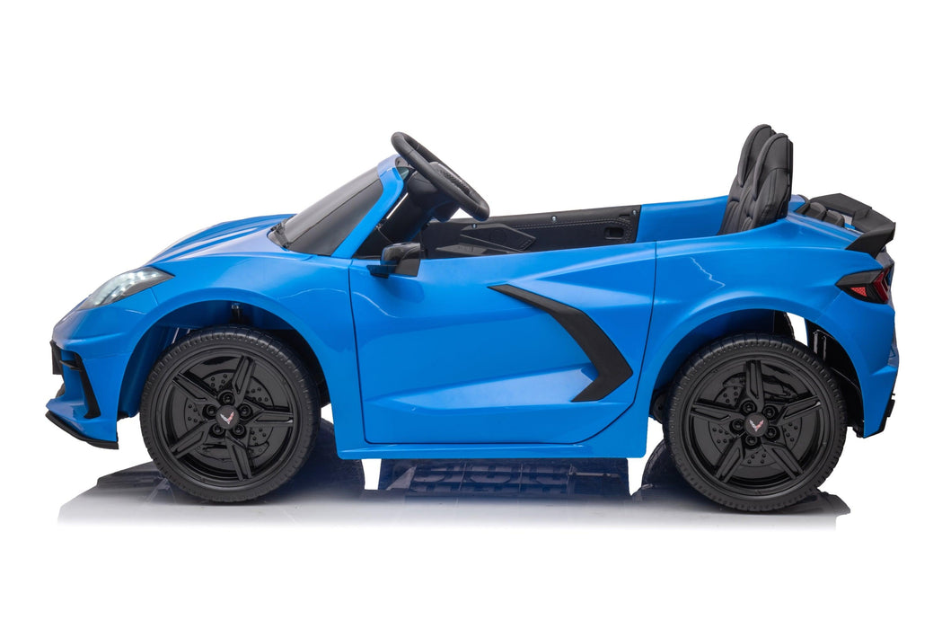 24V Chevrolet Corvette C8 2 Seater Ride on Car Remote Control