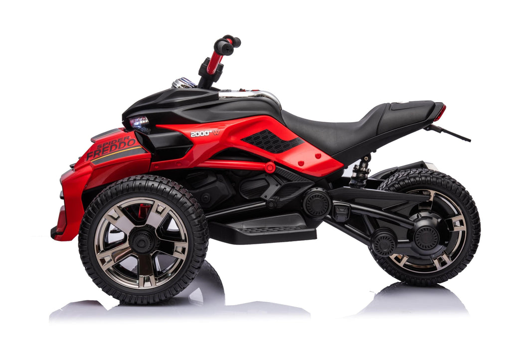 24V Motorcycle 3 Wheel  Spider Ride-on 2 Seater