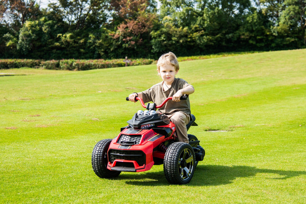 24V Motorcycle 3 Wheel  Spider Ride-on 2 Seater