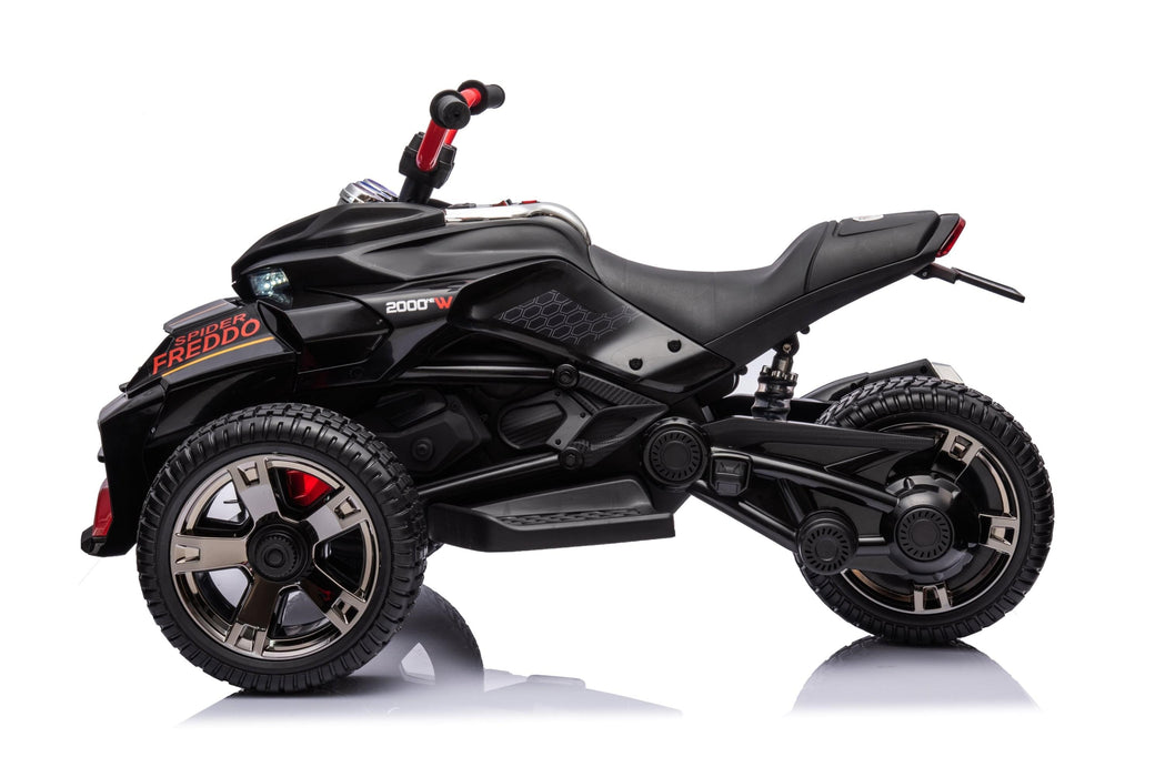 24V Motorcycle 3 Wheel  Spider Ride-on 2 Seater