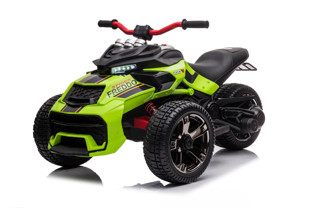 24V Motorcycle 3 Wheel  Spider Ride-on 2 Seater