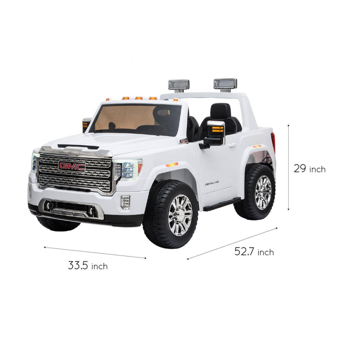 24V GMC Denali 2 Seater Battery Operated Ride on Car With Parental Remote Control