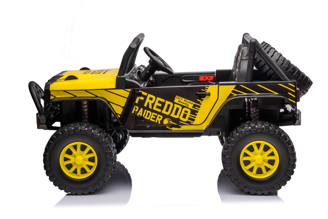 24V Jeep 4X4  Freddo Raider 2 Seater Ride On Car Remote Control