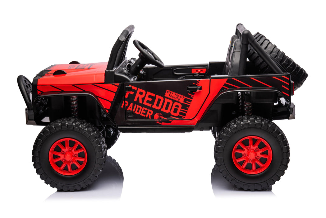 24V Jeep 4X4  Freddo Raider 2 Seater Ride On Car Remote Control