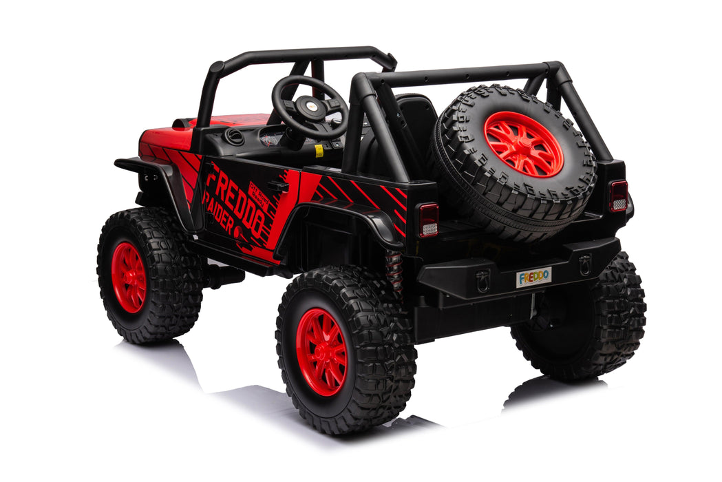 24V Jeep 4X4  Freddo Raider 2 Seater Ride On Car Remote Control