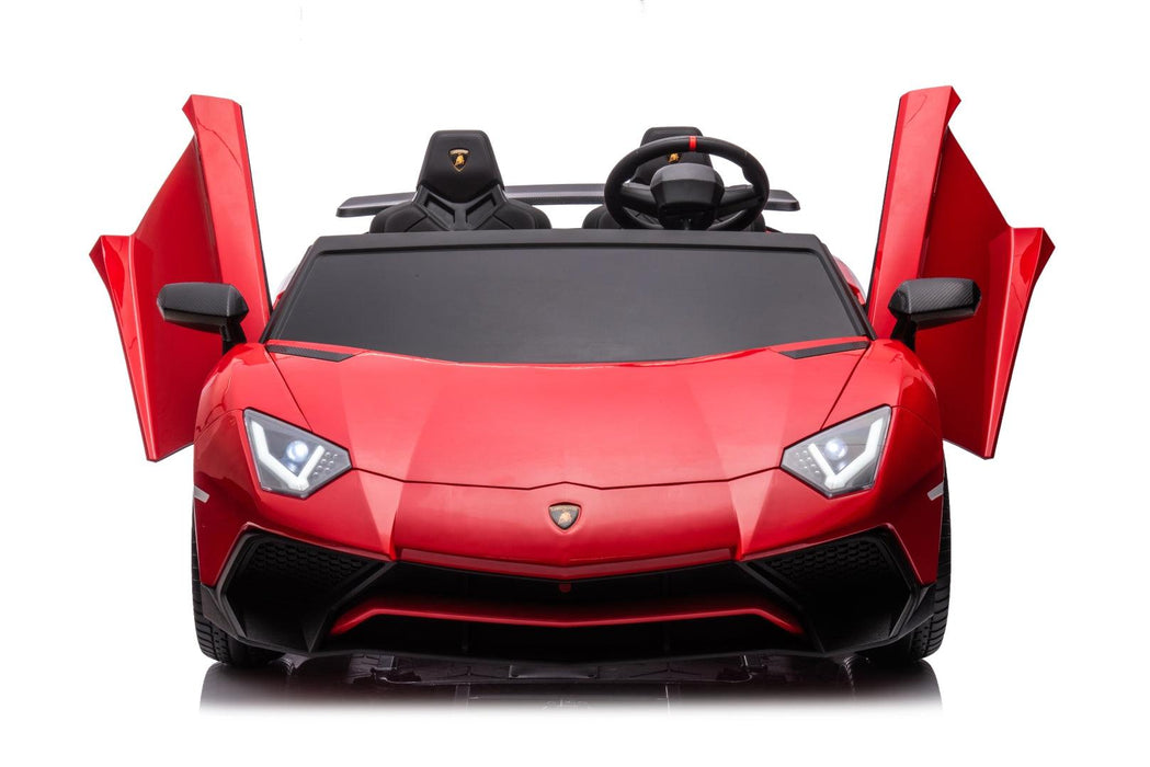 24V Lamborghini Aventador 2 Seater Ride on Car for Kids: Advanced Brushless Motor & Differential for High-Octane Fun