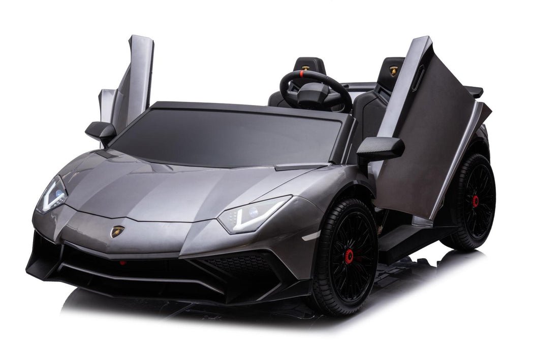 24V Lamborghini Aventador 2 Seater Ride on Car for Kids: Advanced Brushless Motor & Differential for High-Octane Fun