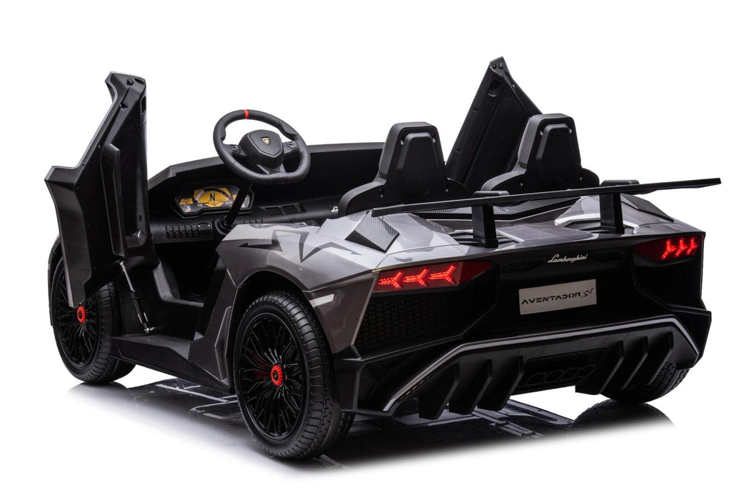 24V Lamborghini Aventador 2 Seater Ride on Car for Kids: Advanced Brushless Motor & Differential for High-Octane Fun