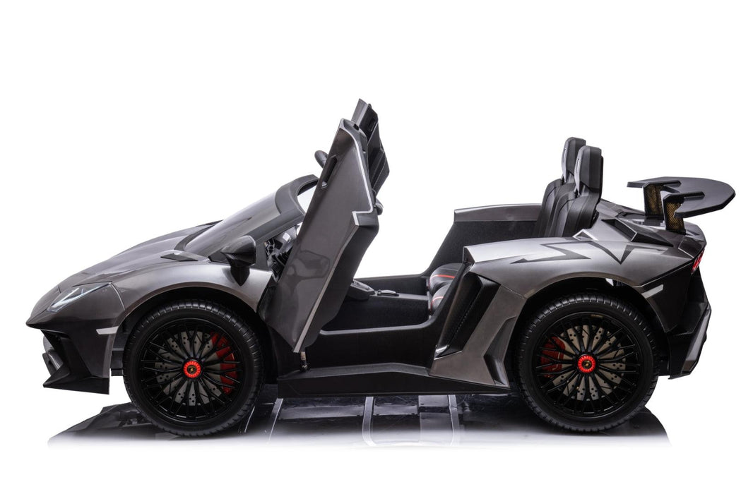 24V Lamborghini Aventador 2 Seater Ride on Car for Kids: Advanced Brushless Motor & Differential for High-Octane Fun