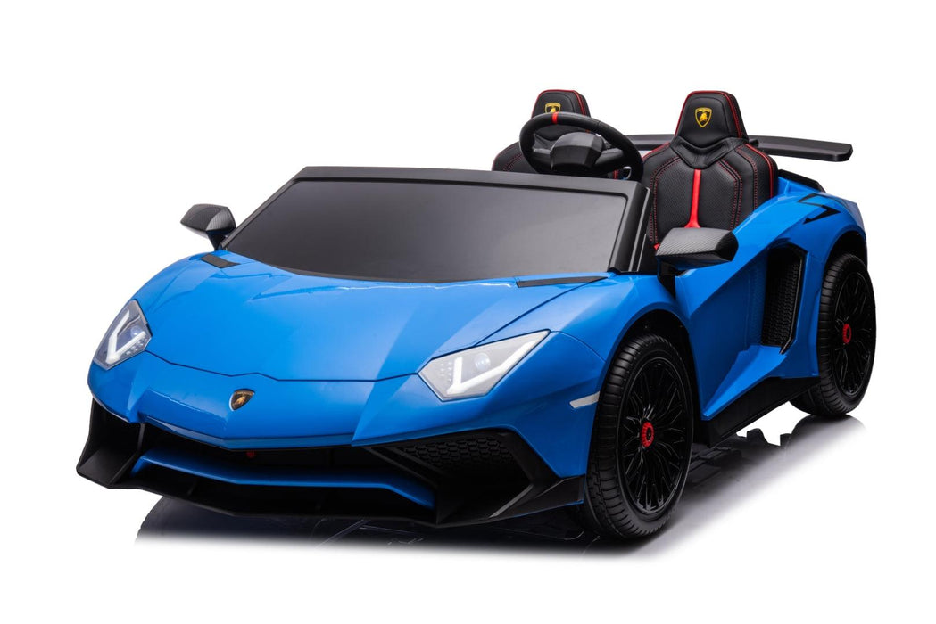 24V Lamborghini Aventador 2 Seater Ride on Car for Kids: Advanced Brushless Motor & Differential for High-Octane Fun