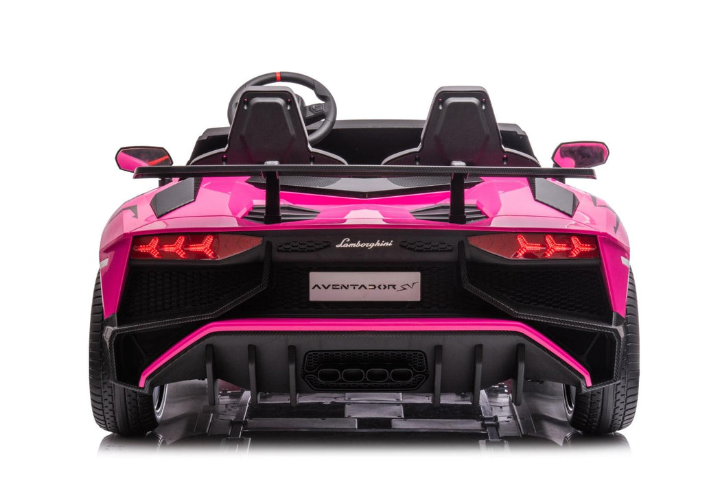 24V Lamborghini Aventador 2 Seater Ride on Car for Kids: Advanced Brushless Motor & Differential for High-Octane Fun