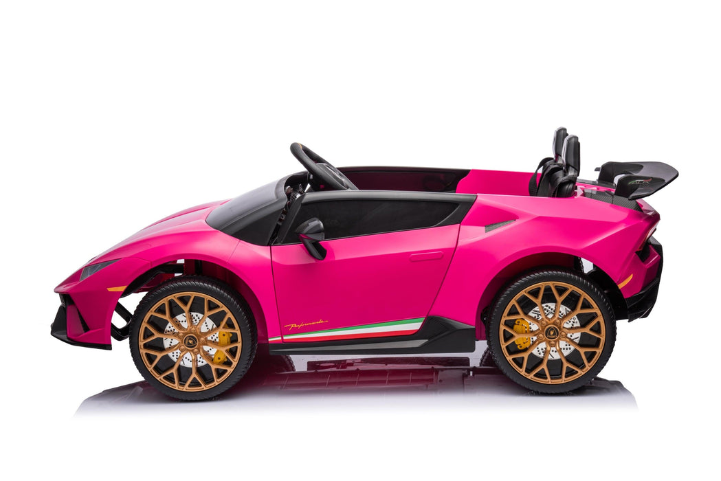 24V Lamborghini Huracan 2 Seater Kids' Electric Ride-On Car