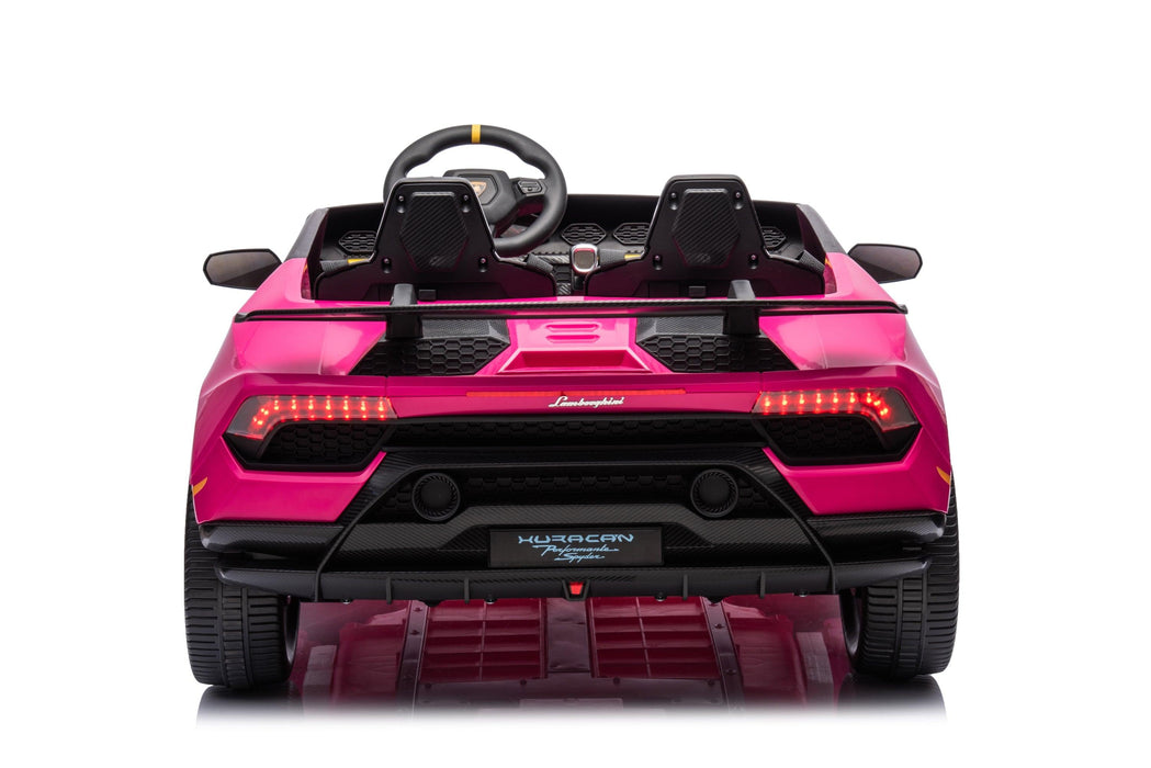 24V Lamborghini Huracan 2 Seater Kids' Electric Ride-On Car