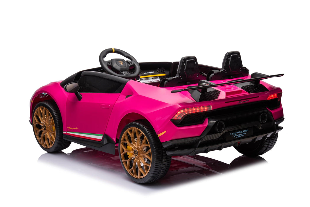 24V Lamborghini Huracan 2 Seater Kids' Electric Ride-On Car