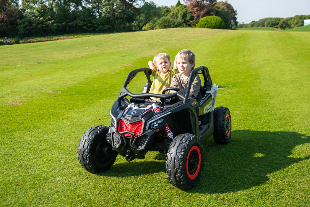 Can Am Maverick 2x24V Powered 4x4  Ride on UTV 2 Seater Kids Ride On Car