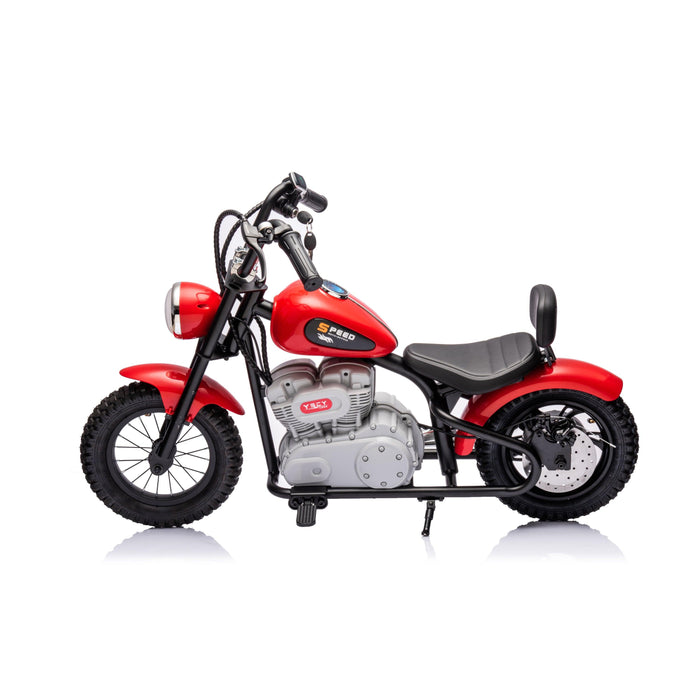 36V Motorcycle E-Chopper for Teens