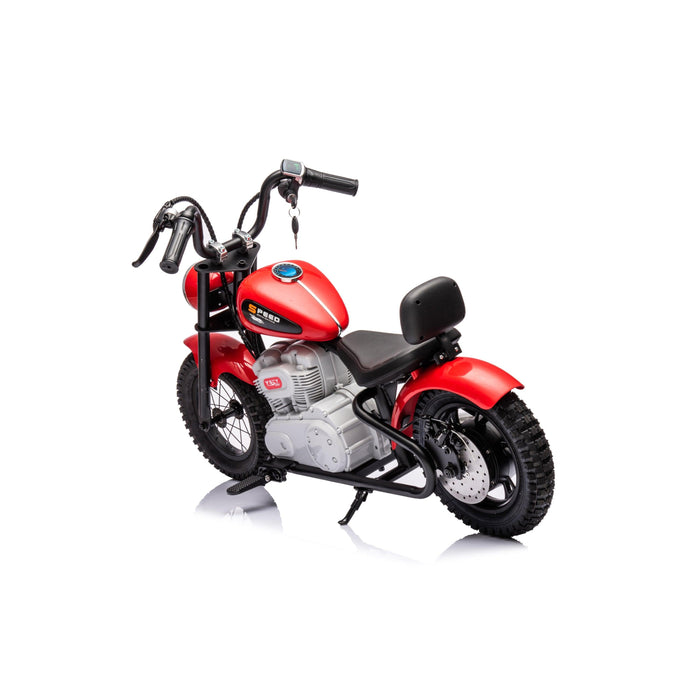 36V Motorcycle E-Chopper for Teens