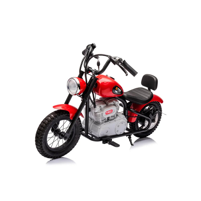 36V E-Chopper Teens Motorcycle age 14 and up 350W Brushless motor