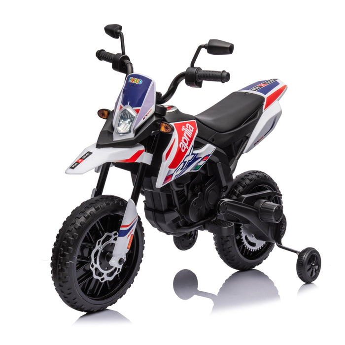 Kids 12V Aprilia Motorcycle 1 Seater Ride-On