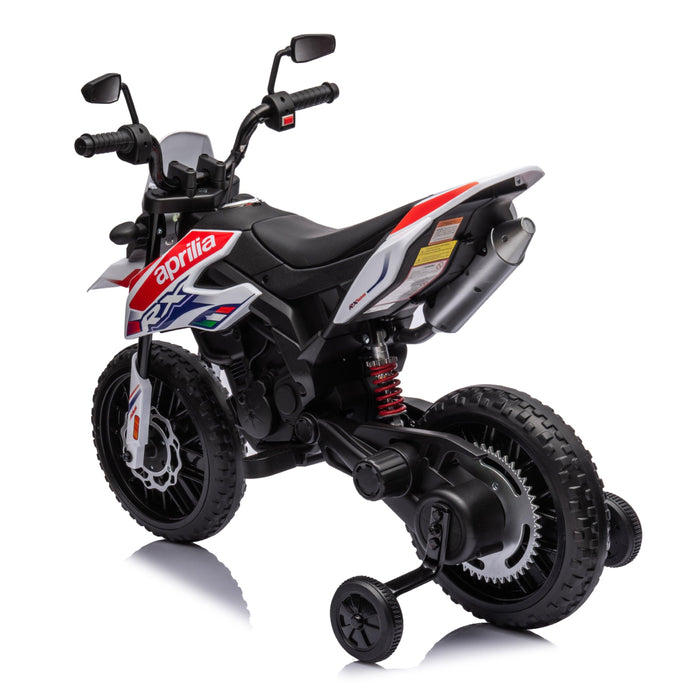 Kids 12V Aprilia Motorcycle 1 Seater Ride-On