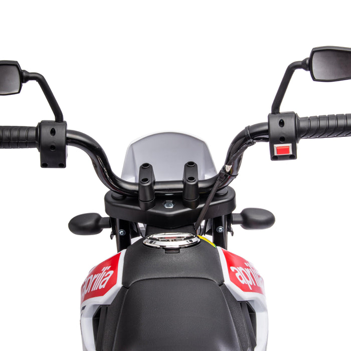 Kids 12V Aprilia Motorcycle 1 Seater Ride-On