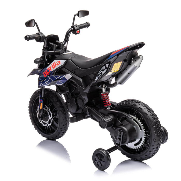 Kids 12V Aprilia Motorcycle 1 Seater Ride-On